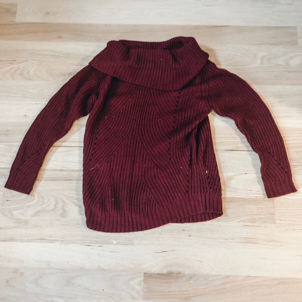 Maroon Sweater